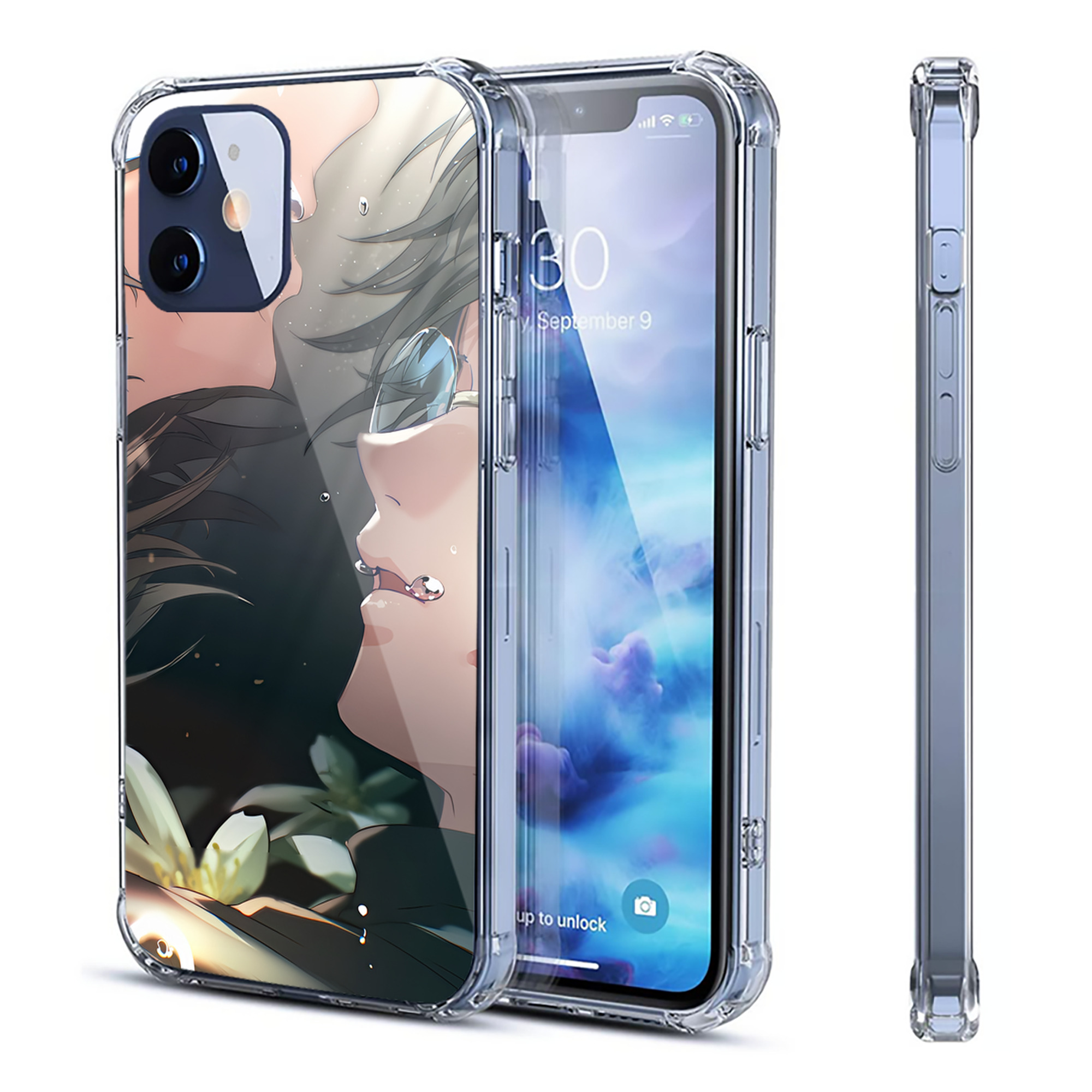 （画像用） SPY×FAMILY间谍家家酒 【iPhone 12シリーズ対応】透明スマホケース（クリアソフトケース）